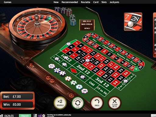 Bàn cược game bài Roulette